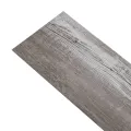 Planche de plancher PVC autoadhésif 5,21 m² 2mm Marron bois mat