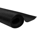 Tapis en caoutchouc antidérapant 1,5x4 m 3 mm Nervure large