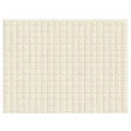 Couverture lestée Crème clair 152x203 cm 7 kg Tissu