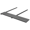 Panneaux de terrasse avec accessoires WPC 16 m² 2,2 m Gris