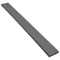 Panneaux de terrasse avec accessoires WPC 16 m² 2,2 m Gris