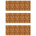 Kit de tuiles de plancher en acacia 30 x 30 cm 30 pcs