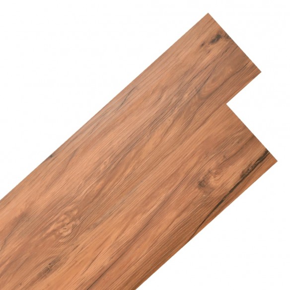 Planche de plancher PVC autoadhésif 5,02 m² 2 mm Orme naturel