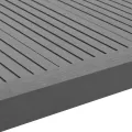 Cornière de terrasse 5 pcs WPC 170 cm Gris