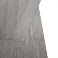 Planches de plancher PVC autoadhésif 2,51 m² 2 mm Gris foncé