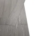 Planche de plancher PVC autoadhésif 5,02 m² 2 mm Gris foncé