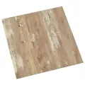 Planches de plancher autoadhésives 55 pcs PVC 5,11 m² Marron