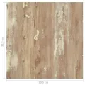Planches de plancher autoadhésives 55 pcs PVC 5,11 m² Marron