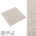 Dalles de tapis de sol 20 pcs 5 m² 50x50 cm Beige clair