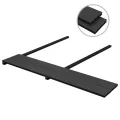Panneaux de terrasse WPC avec accessoires 30m² 2,2m Anthracite