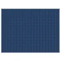 Couverture lestée Bleu 152x203 cm 11 kg Tissu