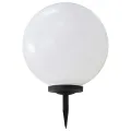 Lampe LED solaire d'extérieur sphérique 50 cm RVB