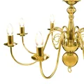 Lustre Doré 8 ampoules E14