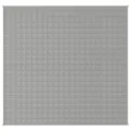 Couverture lestée Gris 220x240 cm 15 kg Tissu