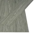 Planches de plancher autoadhésives 4,46 m² 3 mm PVC Gris