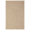 Tapis 160x230 cm aspect jute intérieur et extérieur