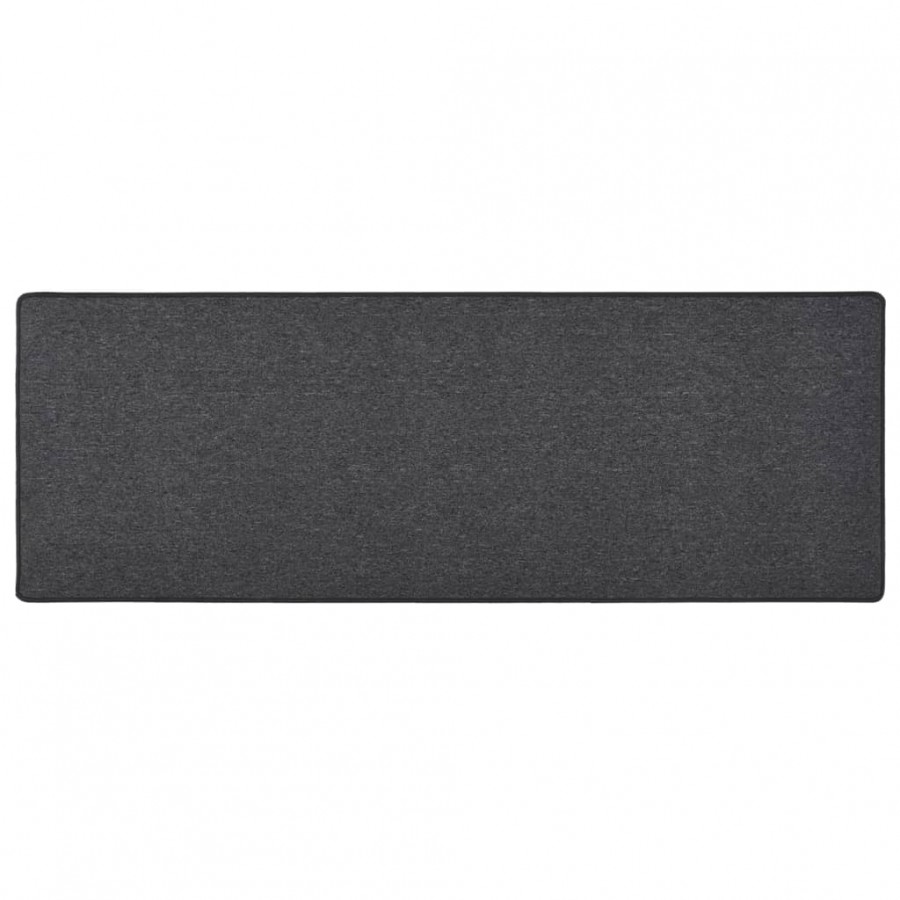 Tapis de couloir Anthracite 80x250 cm