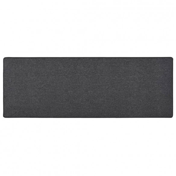 Tapis de couloir Anthracite 80x250 cm