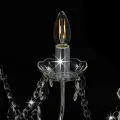 Lustre avec perles Argenté 12 ampoules E14