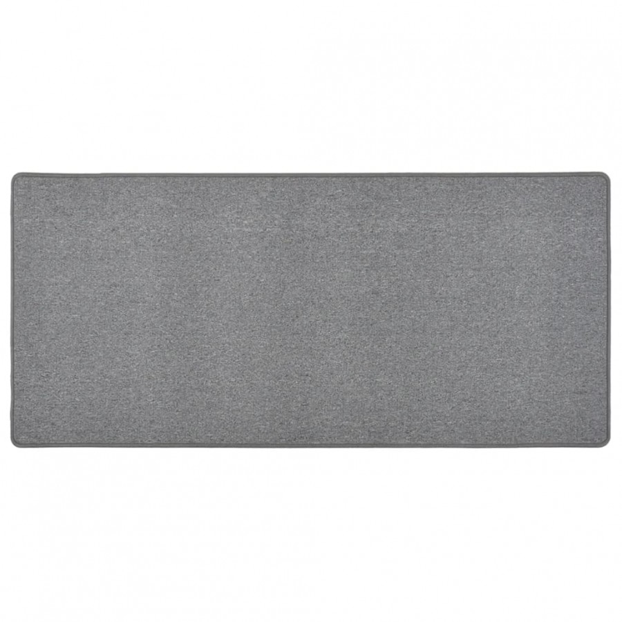 Tapis de couloir Gris foncé 80x150 cm