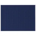 Couverture lestée Bleu 150x200 cm 11 kg Tissu