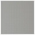 Couverture lestée Gris 200x200 cm 9 kg Tissu