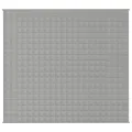 Couverture lestée Gris 200x230 cm 9 kg Tissu