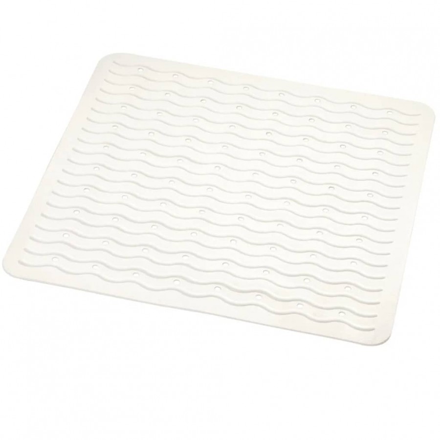 RIDDER Tapis de douche antidérapant Playa 54 x 54 cm Blanc 68401