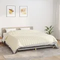 Couverture lestée Crème clair 235x290 cm 11 kg Tissu