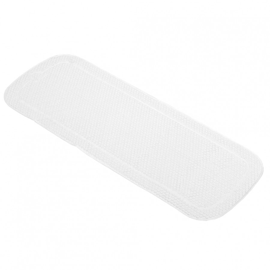 Kleine Wolke Tapis de bain antidérapant Samoa 36x92 cm Blanc