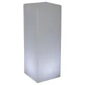 Eurotrail Lampadaire carré rechargeable à LED 80 cm
