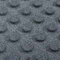 Carreaux de protection antichoc 12pcs Caoutchouc 50x50x3cm Gris