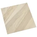 Planches de plancher autoadhésives 20 pcs PVC 1,86m² Beige rayé