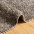 Tapis ISTAN à poils longs aspect brillant gris 120x170 cm