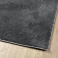 Tapis OVIEDO à poils courts anthracite 120x170 cm