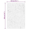 Tapis OVIEDO à poils courts vert 140x200 cm