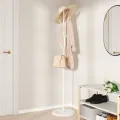 Porte-manteau blanc 177 cm fer enduit de poudre