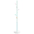 Porte-manteau bleu 172 cm fer enduit de poudre