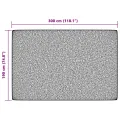 Tapis intérieur extérieur à poils courts 190x300cm antidérapant