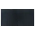 Tapis rectangulaire gris 100x200 cm bambou
