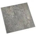 Planches de plancher autoadhésives 20 pcs PVC 1,86 m² Gris