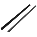 Cornière de terrasse 5 pcs WPC 170 cm Noir