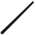 Cornière de terrasse 5 pcs WPC 170 cm Noir
