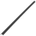 Cornière de terrasse 5 pcs WPC 170 cm Noir