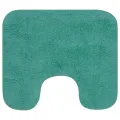 Tapis de salle de bain 2 pcs Tissu Turquoise