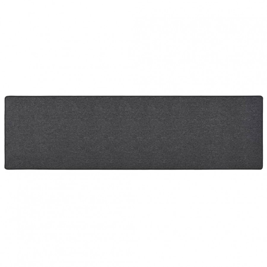 Tapis de couloir Anthracite 50x200 cm