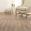 Planche de plancher PVC autoadhésif 5,02 m² 2 mm Marron chêne