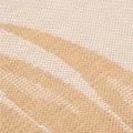 Tapis à tissage plat d'extérieur 140x200 cm Motif de feuille