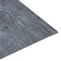 Planches de plancher autoadhésives 5,11 m² PVC Gris Marbre