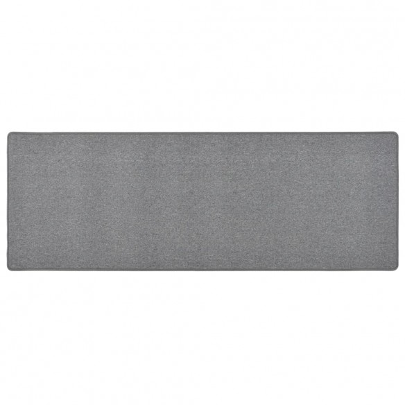 Tapis de couloir Gris foncé 50x150 cm